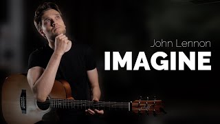Imagine на гитаре (простой фингерстайл)