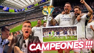 CAMPEONES DE LIGA !!!! 🔥 REAL MADRID 3-0 CÁDIZ: ASÍ SE VIVIÓ en Nuevo Bernabéu 🔥 CELEBRACIÓN Cibeles