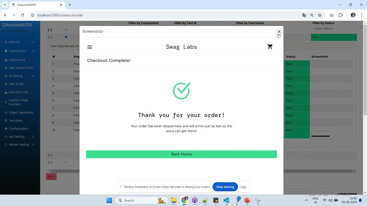 QAautoMATER Web Responsive Testing
