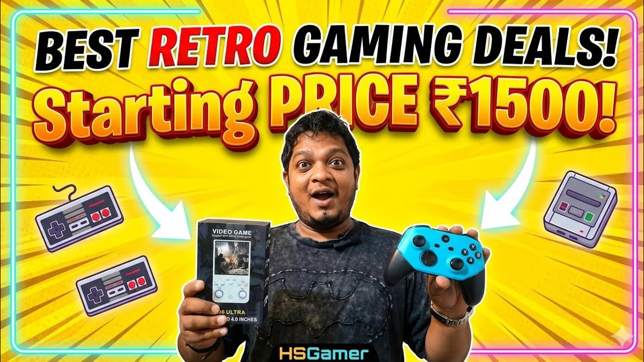 Best Retro Gaming Consoles Under ₹1500 🔥 | Budget Retro Console Collection 2026