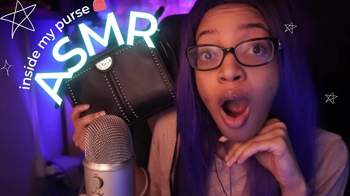 ✨ASMR What's in My Bag👛 Girly Essentials, Whispers & Tapping Sounds