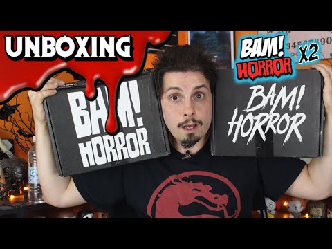 BAM BOX HORROR X2 SUMMER 2020 💀 Unboxing Horror