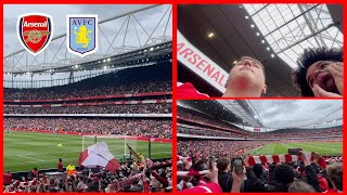 Aston Villa Dagger Arsenal Title Hopes | Arsenal Vs Aston Villa Matchday Vlog