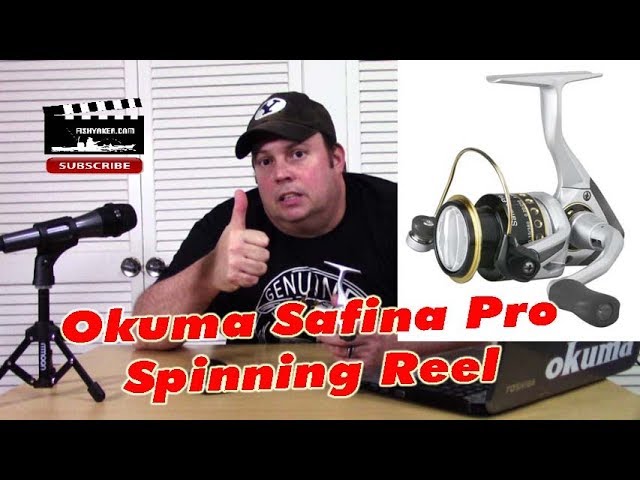 Okuma Safina Pro Spinning Reel Review: Fishing Tackle Tips 