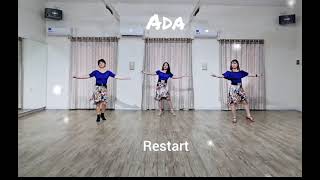 ADA Line Dance ~ Improver ~ Choreo: Anna Desiyanti~ Demo : Tirsza - Andes - Melly