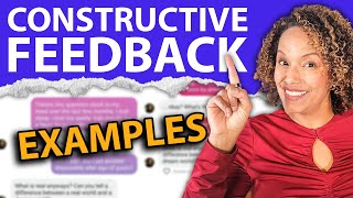 How to Give Constructive Feedback at Work