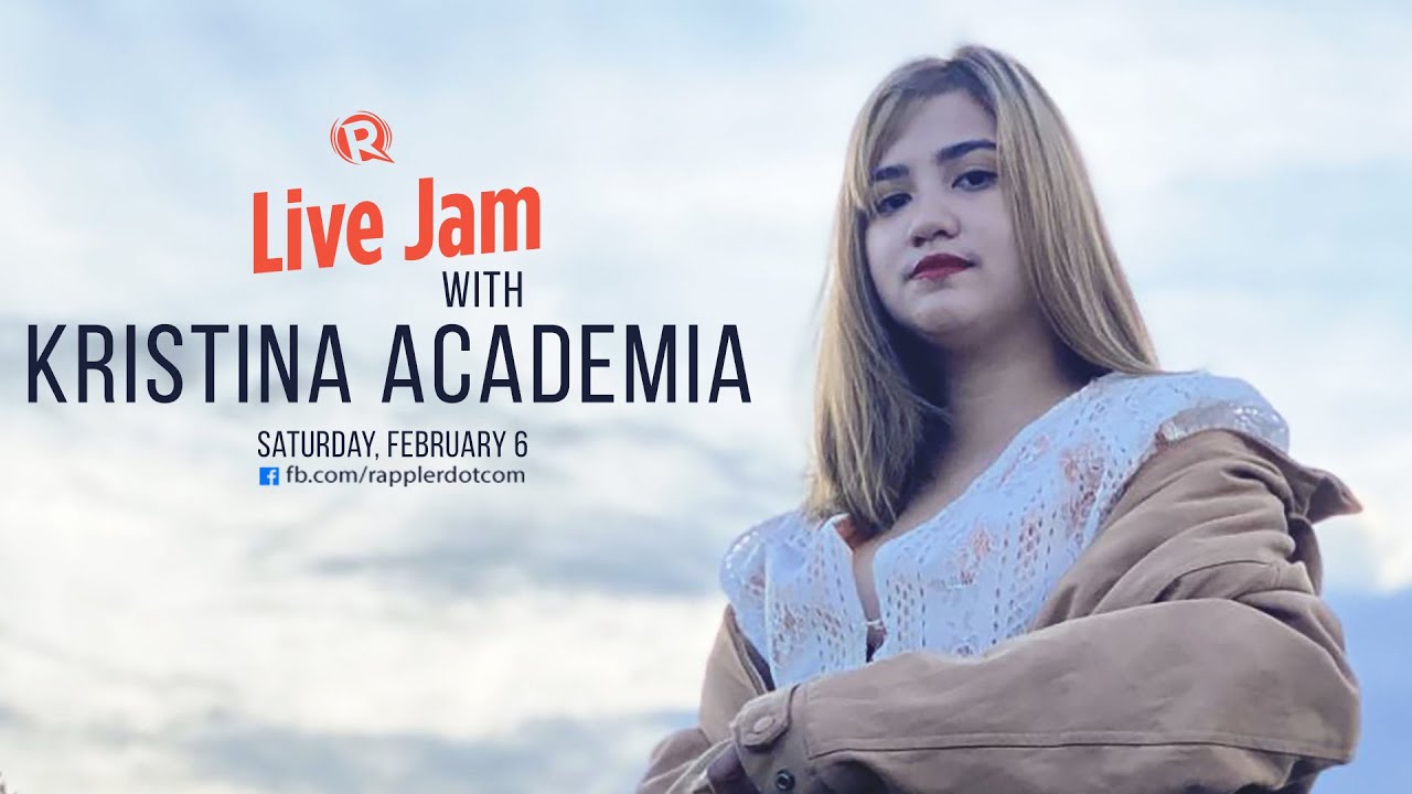 [WATCH] Rappler Live Jam: Kristina Academia - Vimarsana News