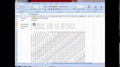 Vídeo NUEVE transposición "Cifrado de Vigenere"