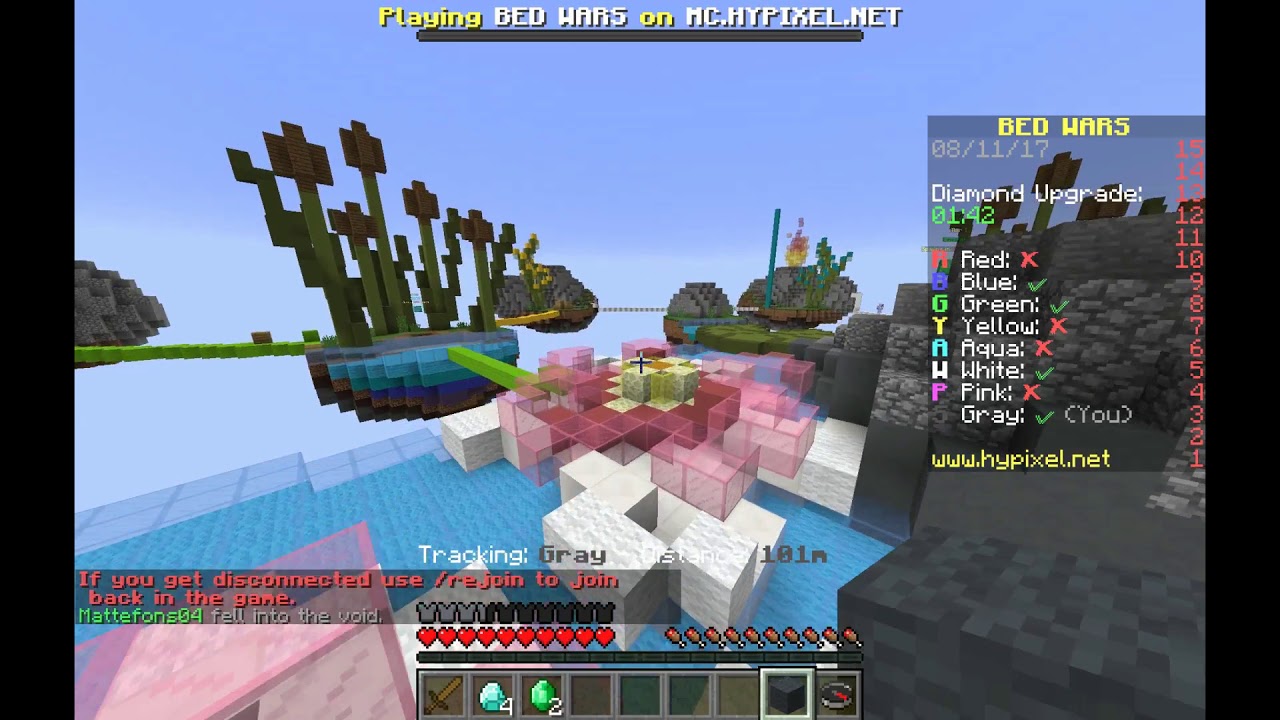 Minecraft Bed wars/Sky wars l פורשים לדוקים??? YouTube