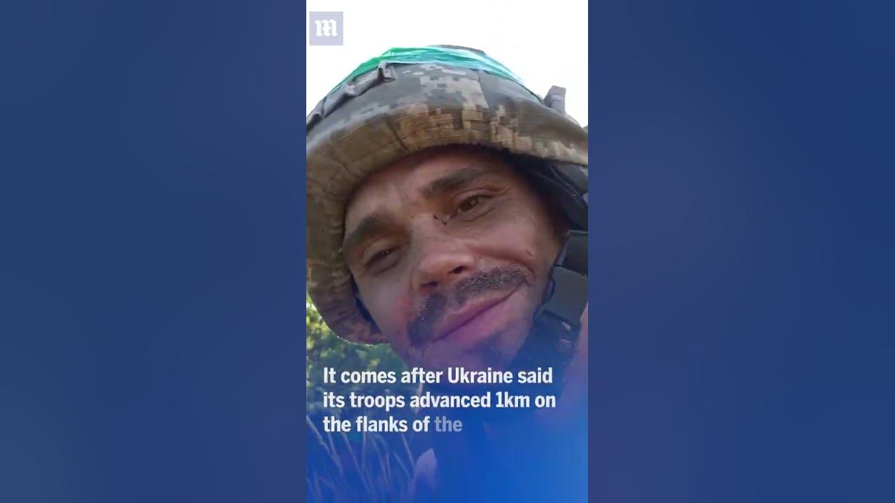 Exhausted Russian soldier surrenders to Ukrainian troops near Bakhmut