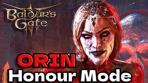 ORIN ONE TURN KILL | BOSS FIGHT (Honour Mode) | Baldurs Gate 3