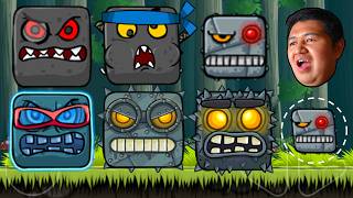 BOMB BOX VS ALL BOX BOSS BATTLES BOSS FIGHT - RED BALL 4 - Boss Rush Challenge screenshot 2