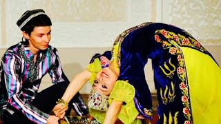 Larzon Bukhara Circle Dance Dilorom Madrahimova Dilmurod Bekmuradov Uzbek Raqs Doira Raqs
