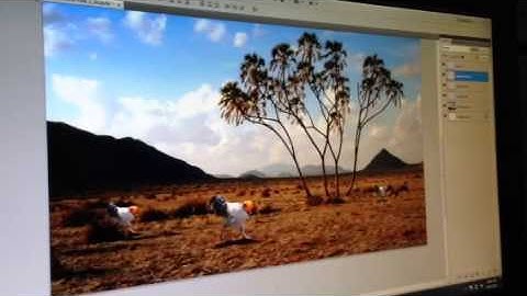 Strong Art Students create surreal animals in Photoshop