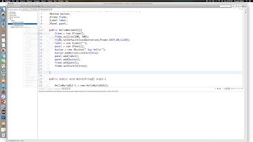 Java: GUI - ActionListener