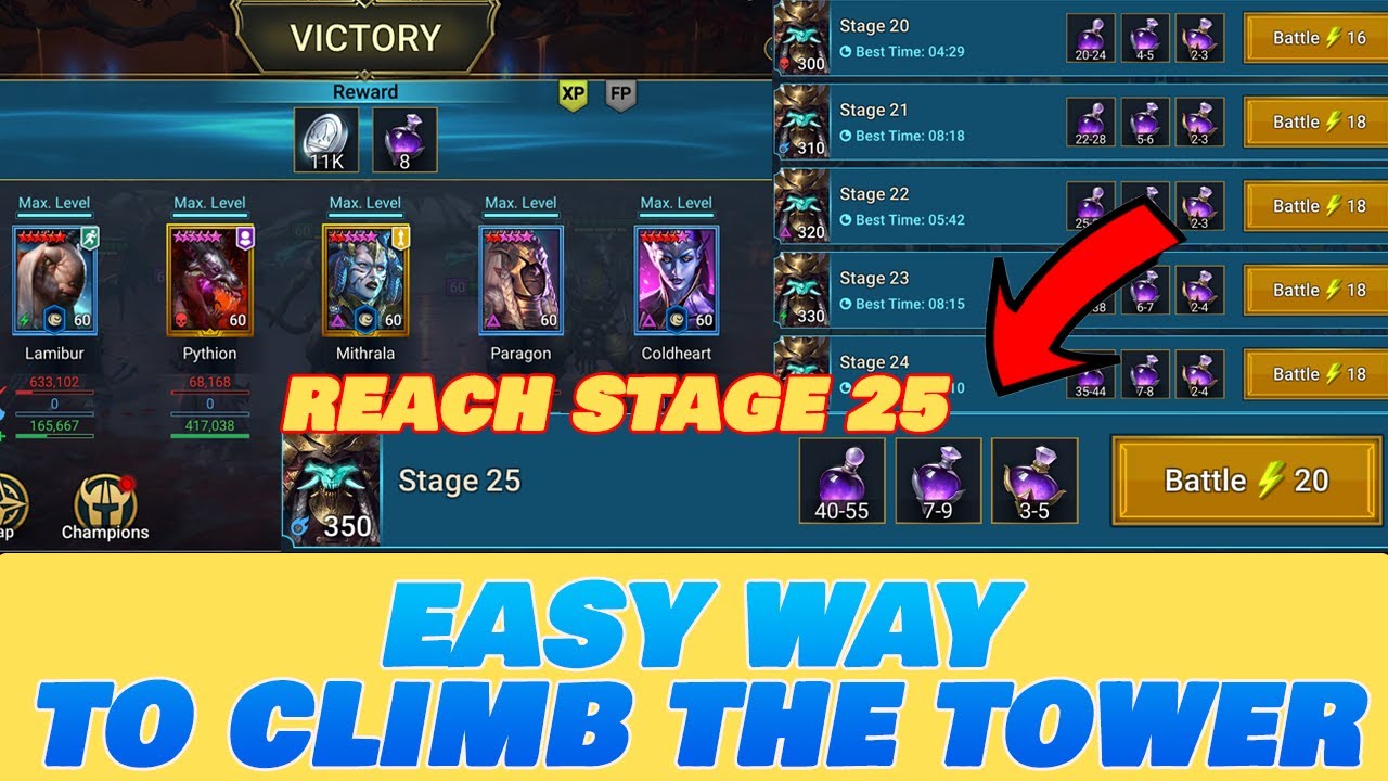 HOW TO REACH 25 EASY! PARAGON MAKES UR TEAM UNKILLABLE! PHANTOM SHOGUN ...