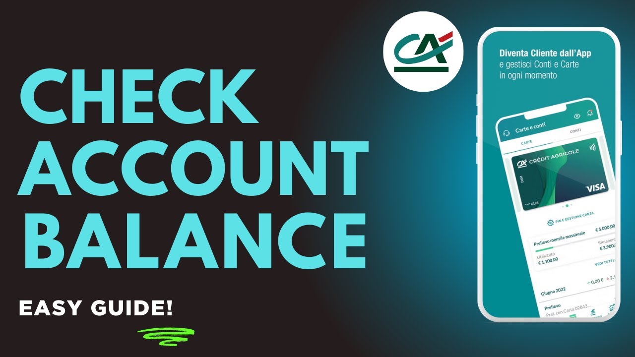 Как проверить баланс счета в Credit Agricole
