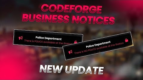 [FREE]🔥UPDATE! Business Script! Track Open Time + UI & Discord Logs | FiveM Script [ESX/QB]