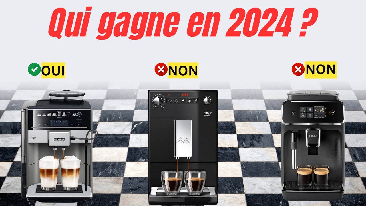 Les meilleures machines à café à grain : comparatif 2024