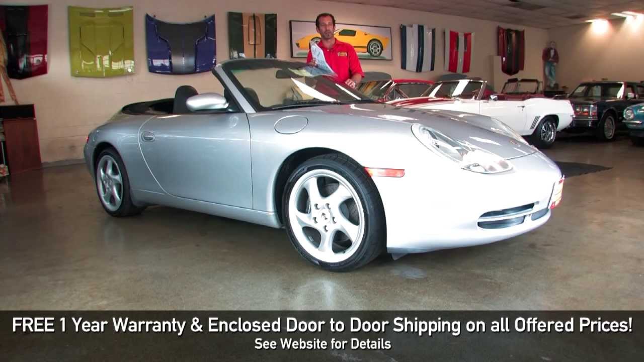 2001 Porsche 911 Carrera Cabriolet For Sale With Test Drive Driving Sounds And Walk Through Video
