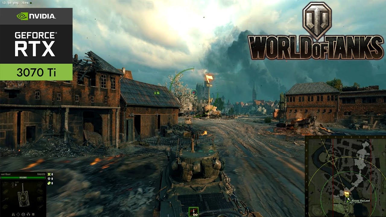 Trying World of Tanks on a PC with i7 12700 + RTX 3070 Ti! # ...