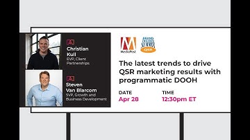 Adomni Presentation at MediaPost - QSR Summit 2022