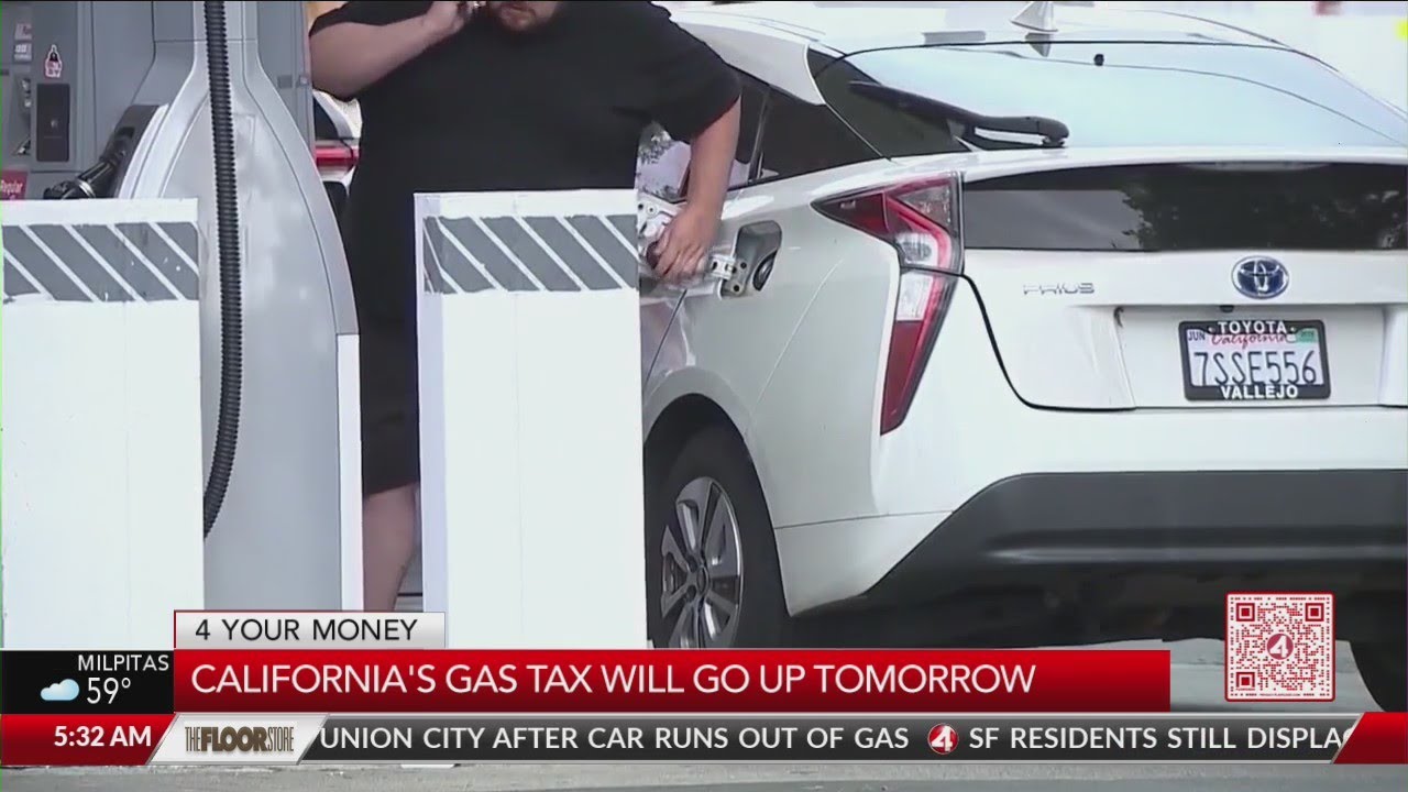 California's gas tax will go up tomorrow - YouTube