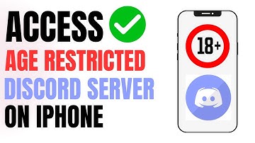 How To Access Age Restricted Discord Server On iPhone - Quick & Easy (2024)