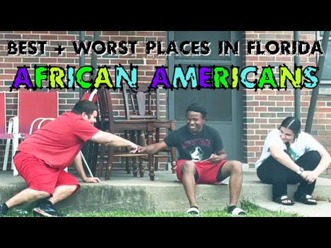 Best And Worst Places In Florida For African Americans ~ Welcoming and Diverse To Outright Racist!