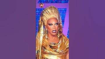 “RuPaul destroyed her identity in seconds” #dragrace