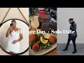 VLOG | SELF CARE DAY + SOLO DATE | 2022 Goal Setting, Waxing, Taking Pics for IG + MORE