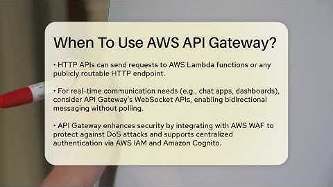 When To Use AWS API Gateway? - Next LVL Programming