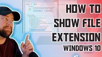 How To Show File Extension or File Type Windows 10