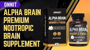 Alpha Brain - Premium Nootropic Brain Supplement