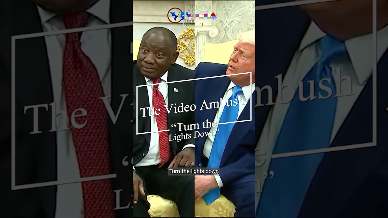 Trump Turns Oval Office Into Theater with Fake Farm Murder Video