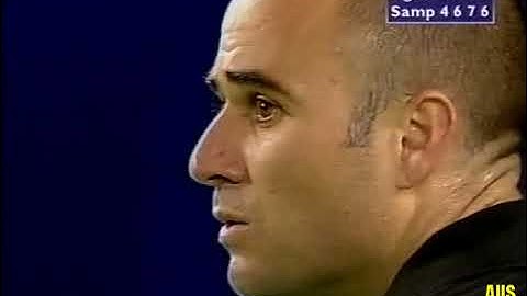 Andre Agassi v Pete Sampras Australian Open 2000