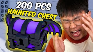 Opening 200 Haunted Chests Sa Rivals - Roblox