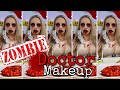 LAST MINUTE HALLOWEEN MAKEUP 2020 EASY AND SPOOKY ZOMBIE DOCTOR