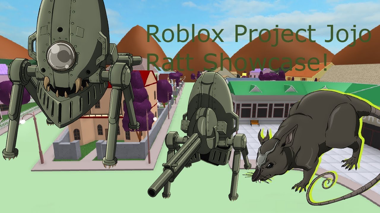 Roblox Project Jojo Ratt Showcase Youtube