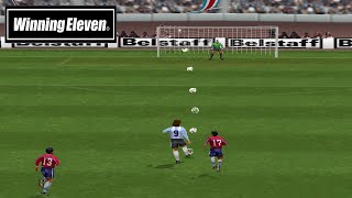 Top 10 Long Shot Goals - Winning Eleven PS1