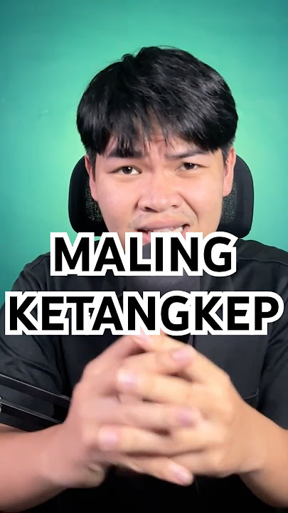 MALING MOTOR INI KETANGKEP