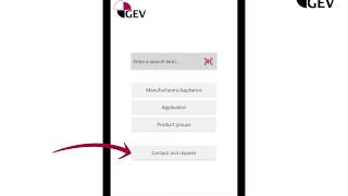 New GEV-app feature! Contact and request function for on the road