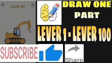(DOP)draw one part level 1 - level 100