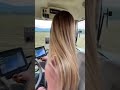 Cute Farming Babe Agriculture Farming Girl Tractor 