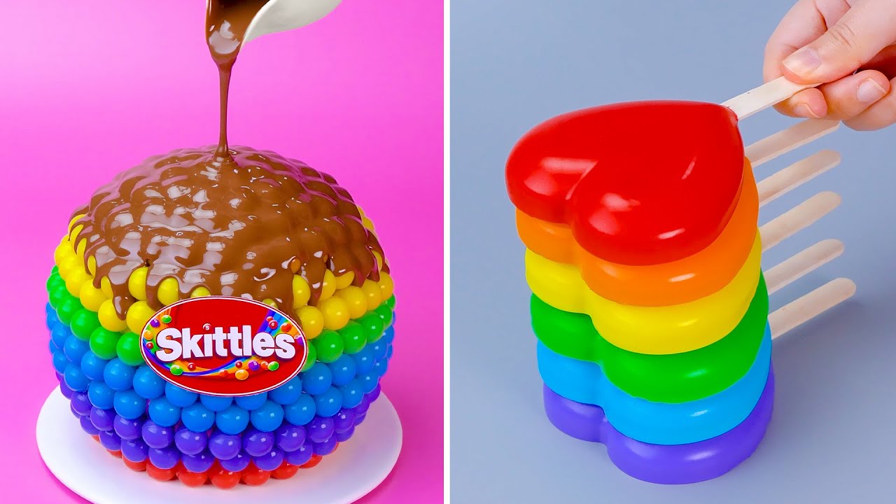 🌈10+ Easy And Tasty Rainbow Cake Ideas|The Best Chocolate Cake Decorating Recipes Ideas|Lili Yummy✨