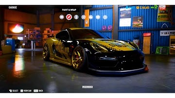 Need for speed payback | NFS payback | - Porsche Cayman GT4 customization and wrap design