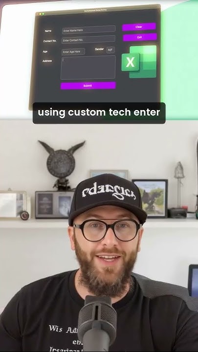 Fully Automated Data Entry User Form Using Python | GUI Tkinter Project ...