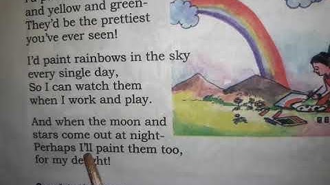 4th Std English Unit-1 I WANT TO FLY (NCERT)
