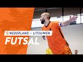 Futsal: Nederland - Litouwen | Oefeninterland