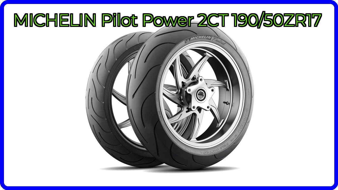 REVIEW (2026): MICHELIN Pilot Power 2CT 190/50ZR17. ESSENTIAL